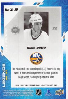 2024 Upper Deck National Hockey Card Day #NHCD-30 Mike Bossy Back