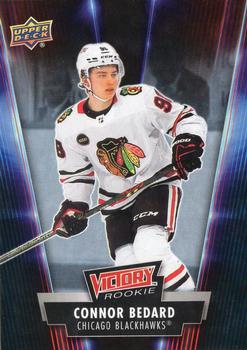 2024 Upper Deck National Hockey Card Day - Victory Rookies Black #V-9 Connor Bedard Front