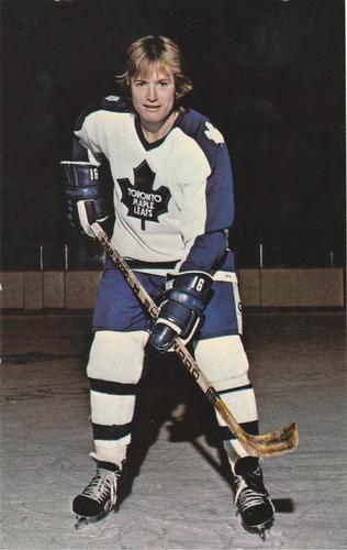 1979-80 Toronto Maple Leafs Postcards (Borderless) #64100-D Pat Hickey Front