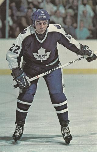 1979-80 Toronto Maple Leafs Postcards (Borderless) #64106-D Dave Williams Front