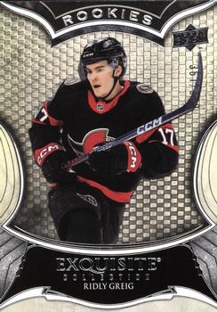 2023-24 Upper Deck Black Diamond - Exquisite Collection Rookies #R-RG Ridly Greig Front