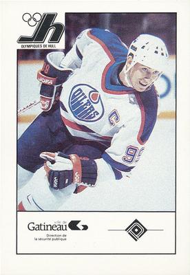 1988-89 Hull Olympiques (QMJHL) #NNO Wayne Gretzky Front