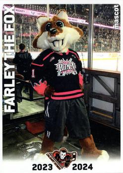 2023-24 Calgary Hitmen (WHL) #NNO Farley the Fox Front