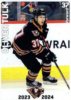 2023-24 Calgary Hitmen (WHL) #NNO Oliver Tulk Front