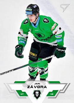 2023-24 SportZoo Tipsport ELH Serie 2 #338 Jan Zavora Front