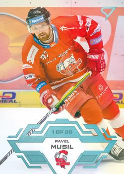 2023-24 SportZoo Tipsport ELH Serie 2 - Ice Reflection #318 Pavel Musil Front