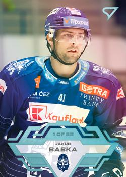 2023-24 SportZoo Tipsport ELH Serie 2 - Ice Reflection #355 Jakub Babka Front