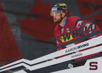 2023-24 SportZoo Tipsport ELH Serie 2 - Around the World #AW-16 Aaron Irving Front