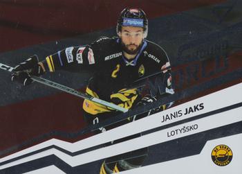 2023-24 SportZoo Tipsport ELH Serie 2 - Around the World #AW-36 Janis Jaks Front
