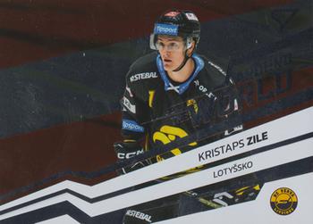 2023-24 SportZoo Tipsport ELH Serie 2 - Around the World #AW-37 Kristaps Zile Front