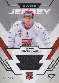 2023-24 SportZoo Tipsport ELH Serie 2 - Game Jersey #GJ-OO Oliver Okuliar Front