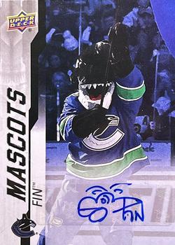 2024 Upper Deck National Hockey Card Day - Mascots Autographs #MA-4 Fin Front