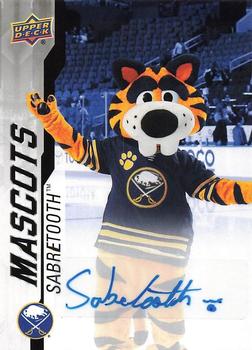 2024 Upper Deck National Hockey Card Day - Mascots Autographs #MA-6 Sabretooth Front