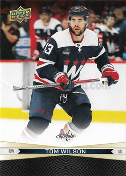 2023-24 Upper Deck Tim Hortons Greatest Duos #20 Tom Wilson / T.J. Oshie Front