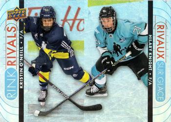 2023-24 Upper Deck Tim Hortons Greatest Duos - Rink Rivals #RR-11 Kristin O'Neill / Hilary Knight Front