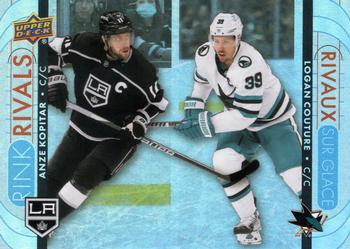 2023-24 Upper Deck Tim Hortons Greatest Duos - Rink Rivals #RR-12 Anze Kopitar / Logan Couture Front