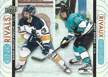 2023-24 Upper Deck Tim Hortons Greatest Duos - Rink Rivals #RR-14 Marie-Philip Poulin / Abby Roque Front