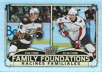 2023-24 Upper Deck Tim Hortons Greatest Duos - Family Foundations #FF-8 Ryan Strome / Dylan Strome Front