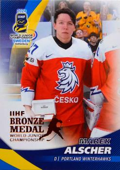 2024 BY Cards IIHF World Junior Championship #59 Marek Alscher Front