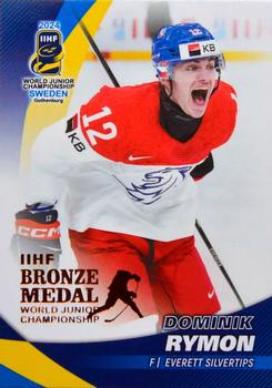 2024 BY Cards IIHF World Junior Championship #62 Dominik Rymon Front