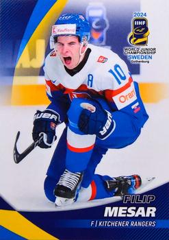 2024 BY Cards IIHF World Junior Championship #132 Filip Mesar Front