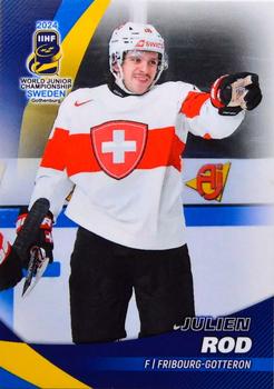 2024 BY Cards IIHF World Junior Championship #165 Julien Rod Front