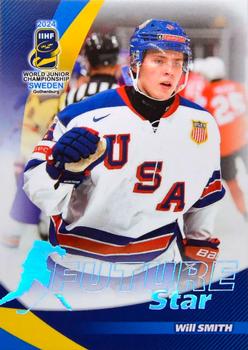 2024 BY Cards IIHF World Junior Championship - Future Stars #FS2 Will Smith Front