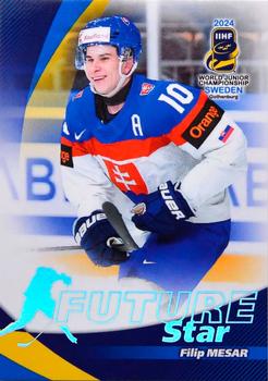 2024 BY Cards IIHF World Junior Championship - Future Stars #FS17 Filip Mesar Front