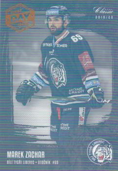 2019-20 OFS Classic - Black Rainbow - FIRST DAY ISSUE #21 Marek Zachar Front