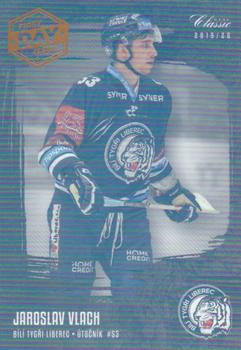 2019-20 OFS Classic - Black Rainbow - FIRST DAY ISSUE #23 Jaroslav Vlach Front