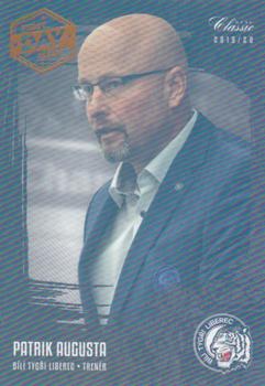 2019-20 OFS Classic - Black Rainbow - FIRST DAY ISSUE #36 Patrik Augusta Front