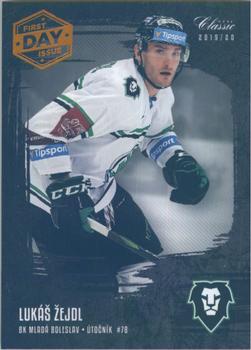 2019-20 OFS Classic - Black Rainbow - FIRST DAY ISSUE #131 Lukas Zejdl Front