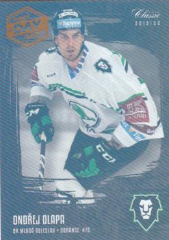 2019-20 OFS Classic - Black Rainbow - FIRST DAY ISSUE #132 Ondrej Dlapa Front