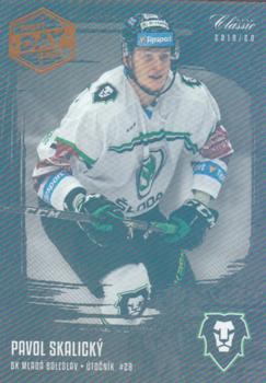2019-20 OFS Classic - Black Rainbow - FIRST DAY ISSUE #137 Pavol Skalicky Front