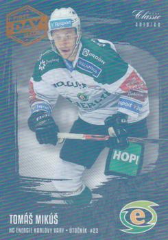 2019-20 OFS Classic - Black Rainbow - FIRST DAY ISSUE #209 Tomas Mikus Front