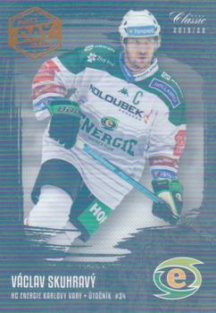 2019-20 OFS Classic - Black Rainbow - FIRST DAY ISSUE #211 Vaclav Skuhravy Front