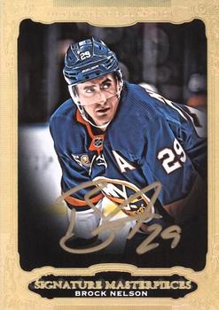 2022-23 Upper Deck Ultimate Collection - Signature Masterpieces #USM-BN Brock Nelson Front