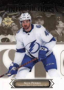 2022-23 Upper Deck Ultimate Collection - Ultimate Introductions - Gold #UI-67 Nick Perbix Front
