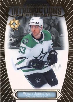 2022-23 Upper Deck Ultimate Collection - Ultimate Introductions - Gold #UI-92 Wyatt Johnston Front