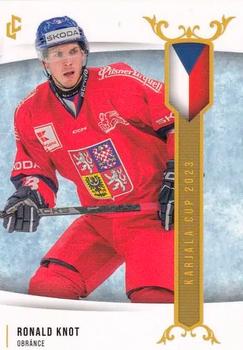 2024 Legendary Cards Expectations Road to Prague - Karjala Cup 2023 #EHK-07 Ronald Knot Front
