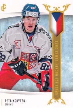 2024 Legendary Cards Expectations Road to Prague - Swiss Ice Hockey Games 2023 #EHS-01 Petr Kodytek Front