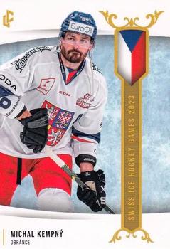 2024 Legendary Cards Expectations Road to Prague - Swiss Ice Hockey Games 2023 #EHS-04 Michal Kempny Front