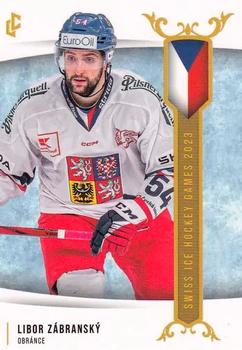 2024 Legendary Cards Expectations Road to Prague - Swiss Ice Hockey Games 2023 #EHS-08 Libor Zabransky Front