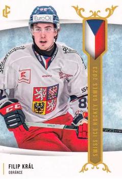 2024 Legendary Cards Expectations Road to Prague - Swiss Ice Hockey Games 2023 #EHS-10 Filip Kral Front