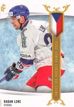 2024 Legendary Cards Expectations Road to Prague - Swiss Ice Hockey Games 2023 #EHS-16 Radan Lenc Front