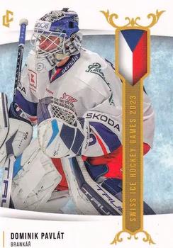 2024 Legendary Cards Expectations Road to Prague - Swiss Ice Hockey Games 2023 #EHS-26 Dominik Pavlat Front