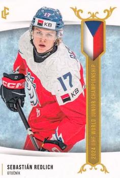2024 Legendary Cards Expectations Road to Prague - IIHF World Junior Championship 2024 #U20-13 Sebastian Redlich Front