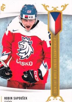 2024 Legendary Cards Expectations Road to Prague - IIHF World Junior Championship 2024 #U20-16 Robin Sapousek Front