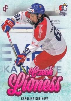 2024 Legendary Cards Expectations Road to Prague - Czech Lioness #LI-09 Karolina Kosinova Front