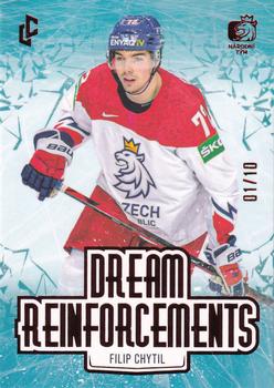 2024 Legendary Cards Expectations Road to Prague - Dream Reinforcements Red #DR-05 Filip Chytil Front